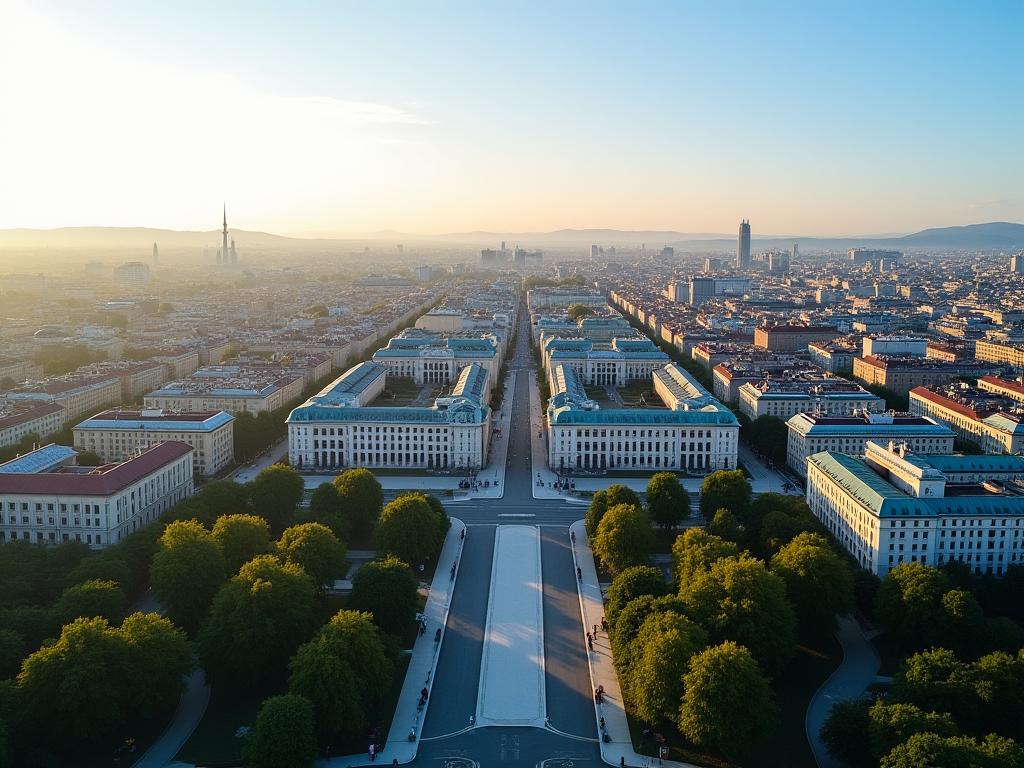 Drohnenfotografie Wien Luftbild